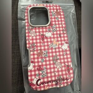 Cute Pink Gingham Phone Case